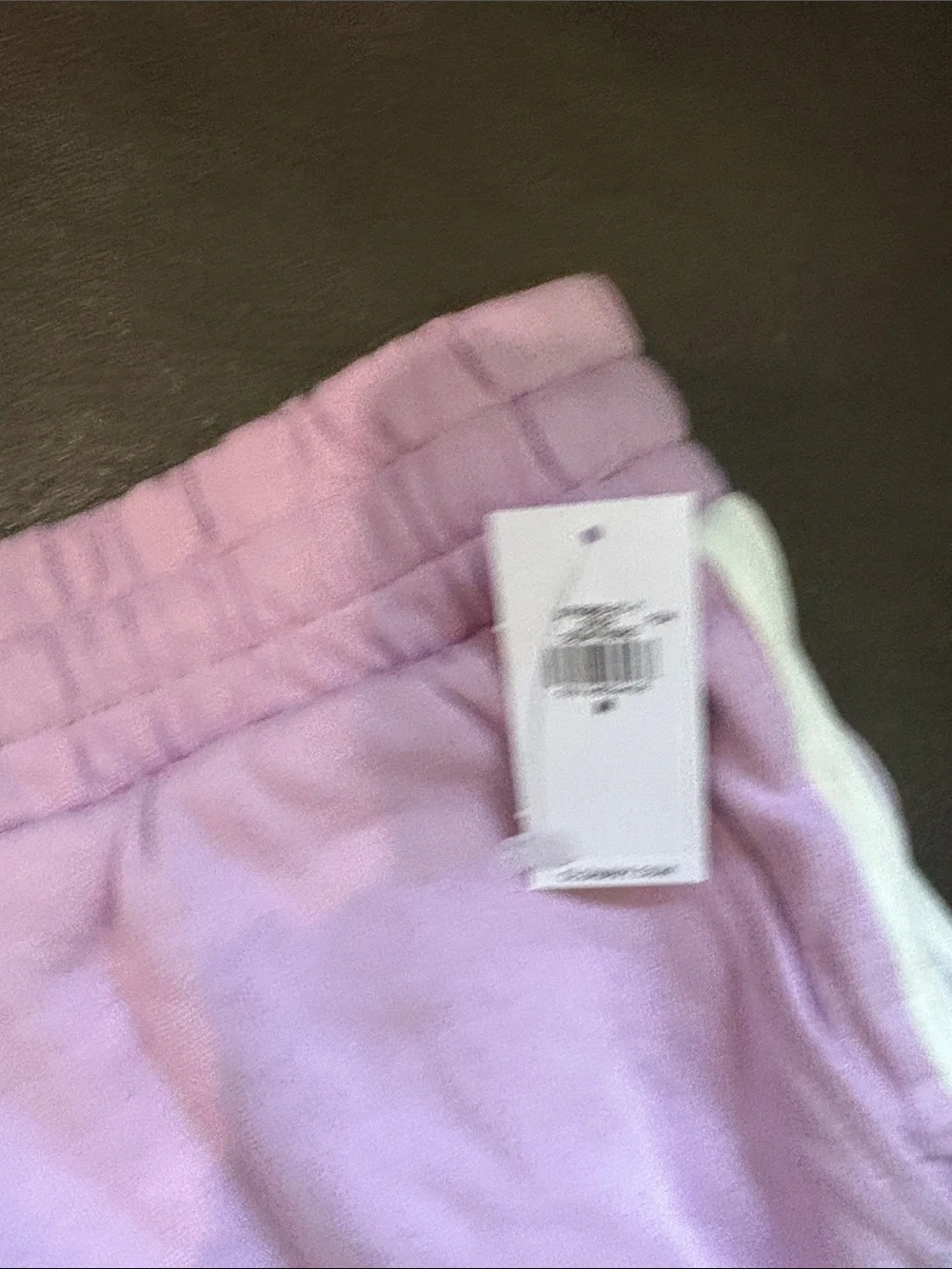 Old navy set of two sweat shorts in dragon fruit and lilac 5 in inseam